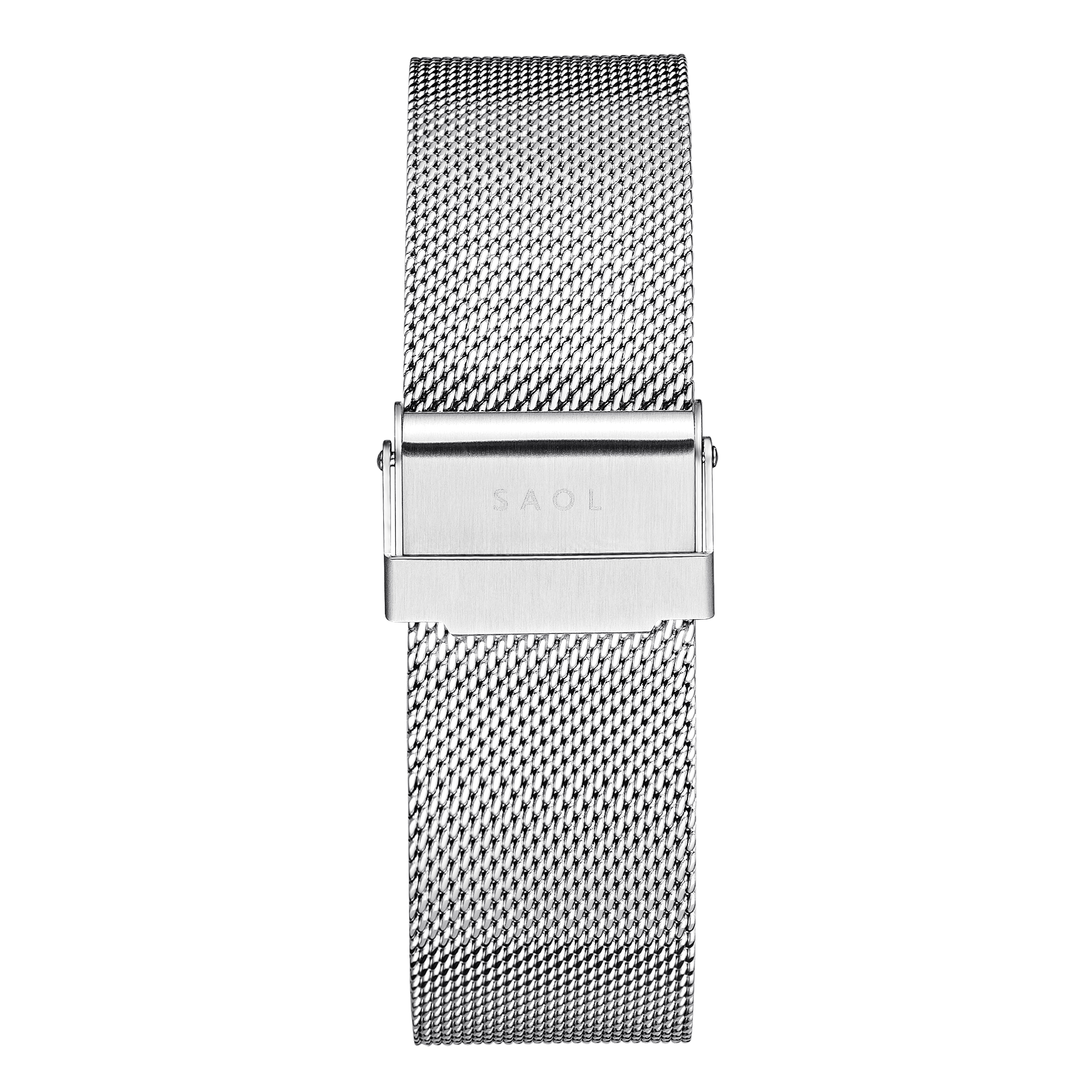 Chronograph 43 - Silver | White w/ silver mesh