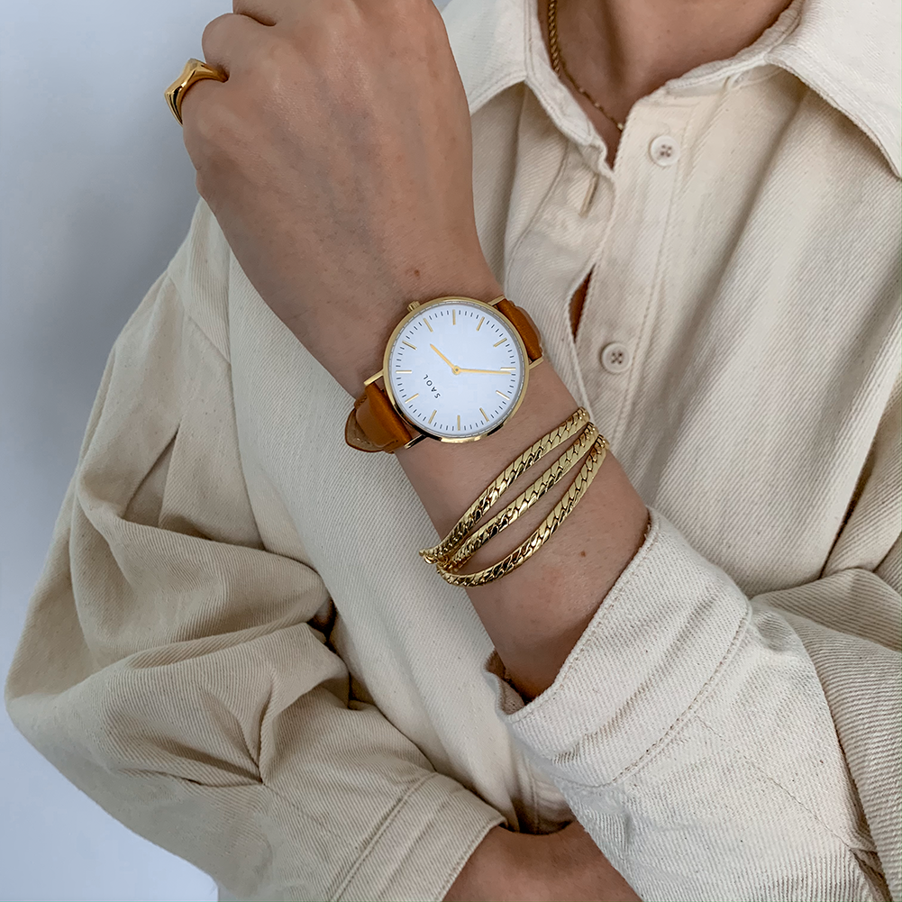 Tan watch discount